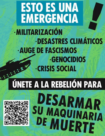 EsRebelCientif's tweet photo. Porque dejar de resistir es empezar a ser derrotado.

Únete a la rebelión.

Contra el fascismo fósil: ciencia, amor y rabia https://t.co/DjVr7keRXR