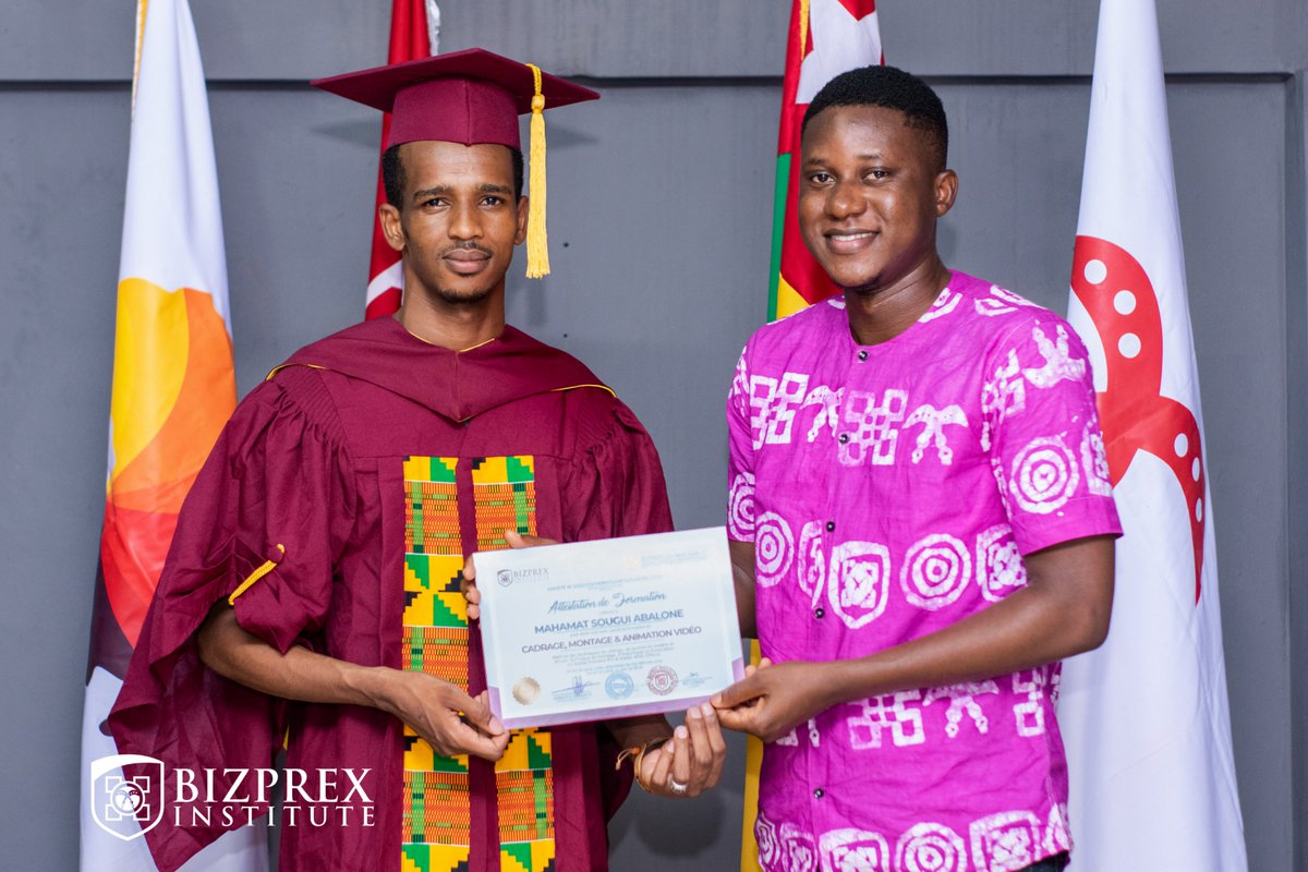 BizprexInstitut's tweet photo. Félicitations à Mr. Mahamat Sougui A. pour avoir fait le déplacement depuis N’Djamena (Tchad), afin de suivre des cours accélérés dans trois (3) domaines à Bizprex Institute.

#BizprexInstitute #FormationProfessionnelle #COCTchad #FormationPremium #Leader228 #BizprexGlobal https://t.co/m5CelugY7g