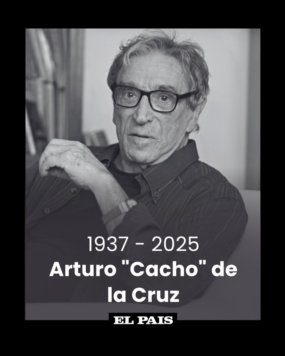 Cacho falleció a los 88 años. Estaba retirado de la TV desde 2015 tras una carrera de cuatro décadas, sobre todo en la pantalla de Canal 12, donde creó programas imborrables como "El show del mediodía y "Cacho bochinche" elpais.uy/4qocjbdu