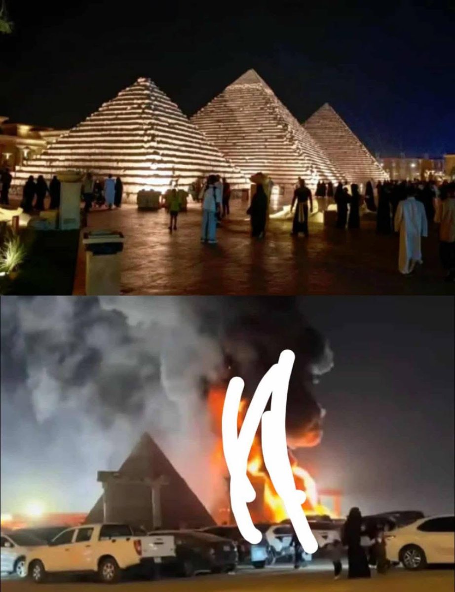 تركي ال شيخ بني اهرامات السعوديه ب5 مليار دولار

صحوا الصبح لقوها كوم تراب علشان كان فيه مجموعه شباب بيعملوا دماغ وره الهرم بجد مش هزار

للأسف نهاية أهرامات السعودية بعد حضارة امتدت 7 الاف ثانيه