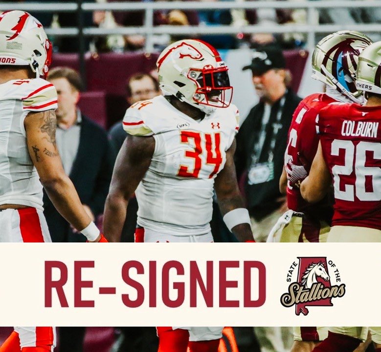 The <a href="/UFLStallions/">Birmingham Stallions</a> have re-signed RB Larry Rountree III, per <a href="/JamesLarsenPFN/">James Larsen</a>.

“Tree” had 27 carries for 86 yards (3.2 YPC) and 3 TDs last season. He also had 4 receptions for 14 yards.

Welcome back, <a href="/LRountreeIII/">Tree Rountree III</a>!

#UFL x #GiddyUp 🐎
