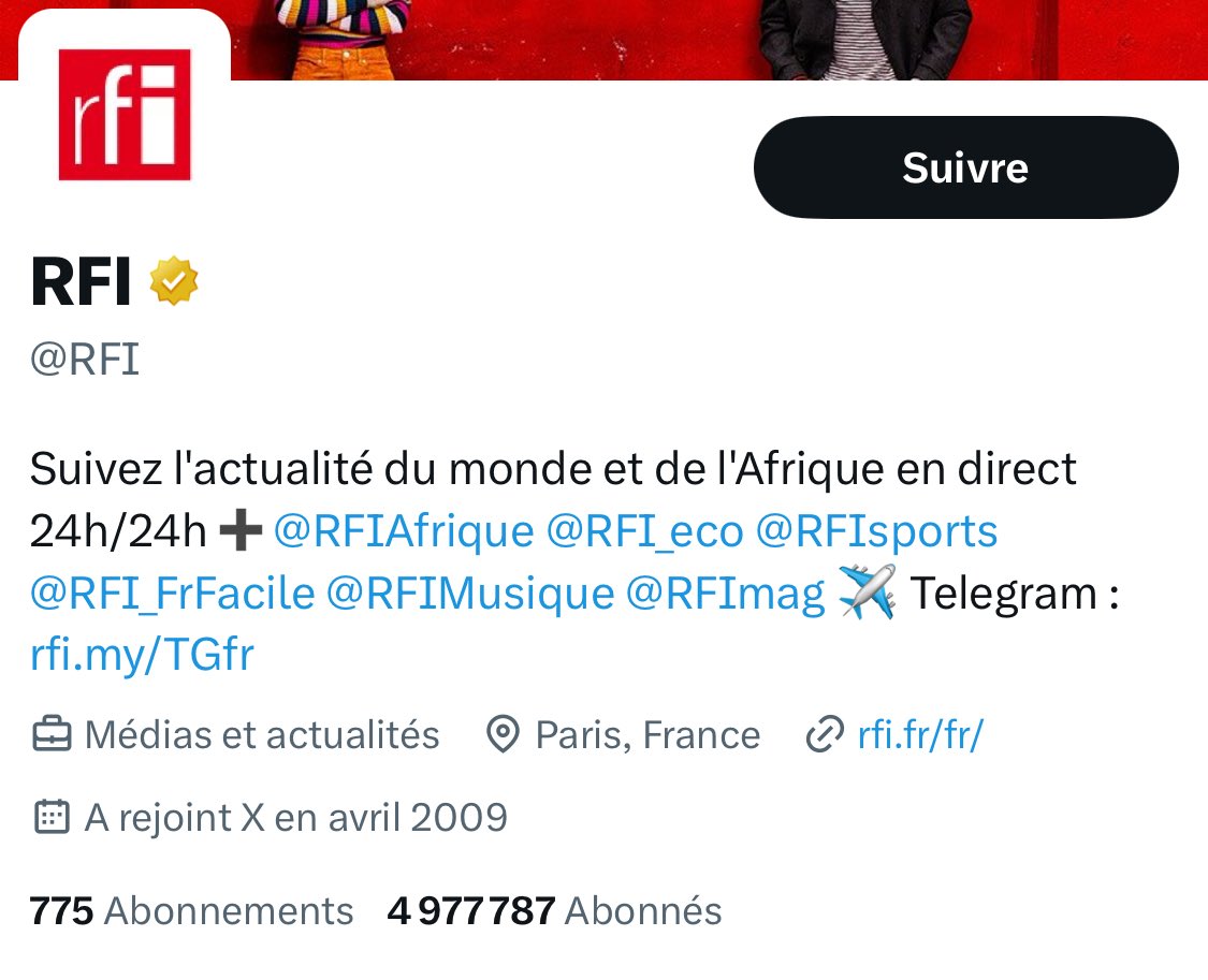 Ko « Le monde et l’Afrique » 😅
Apparemment, on n’en fait toujours pas partie. Et quand tu regardes leur fil : crises, pauvreté, coups d’État. 🤦🏽‍♀️

Nos réussites et nos innovations ? Invisibles.