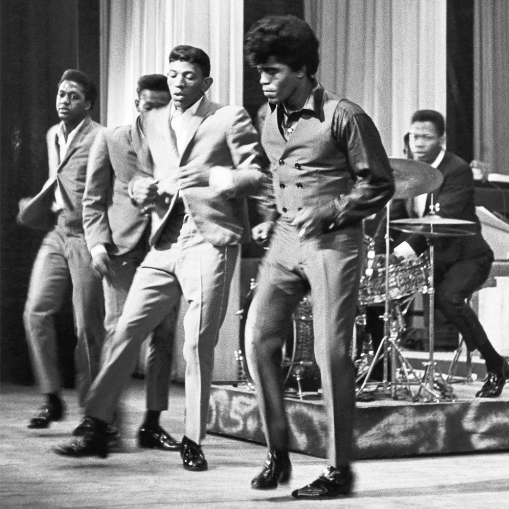 James Brown &amp; The Famous Flames
Apollo Theater in 1964. 
Photo by Michael Ochs Archives