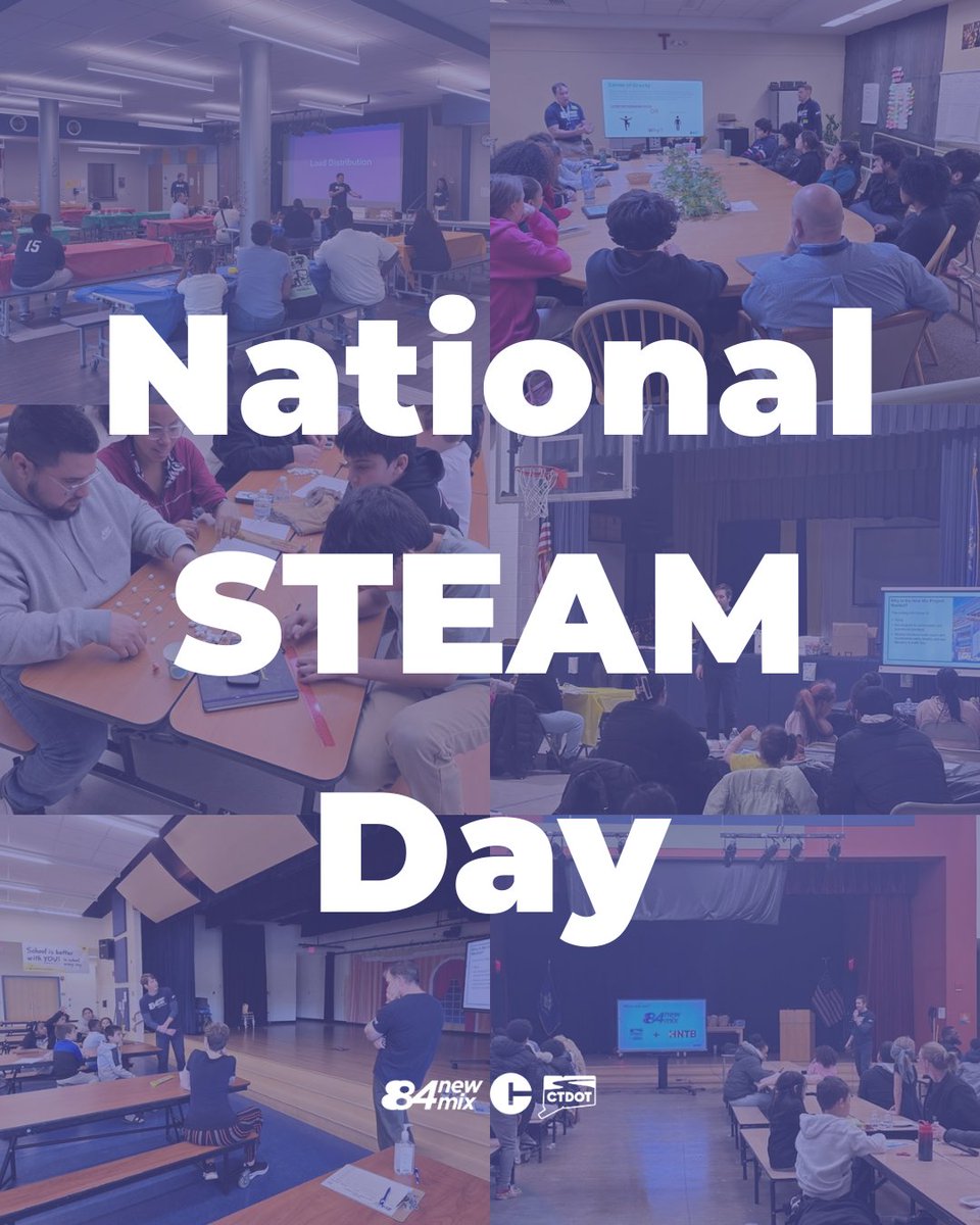 Happy National STEAM Day! We’ve loved partnering with <a href="/WaterburyBTS_/">Waterbury Bridge to Success Community Partnership</a> to bring hands-on STEAM learning to local families—inspiring creativity and curiosity right there in our community. Click the link in our bio to check out our Public Involvement webpage!