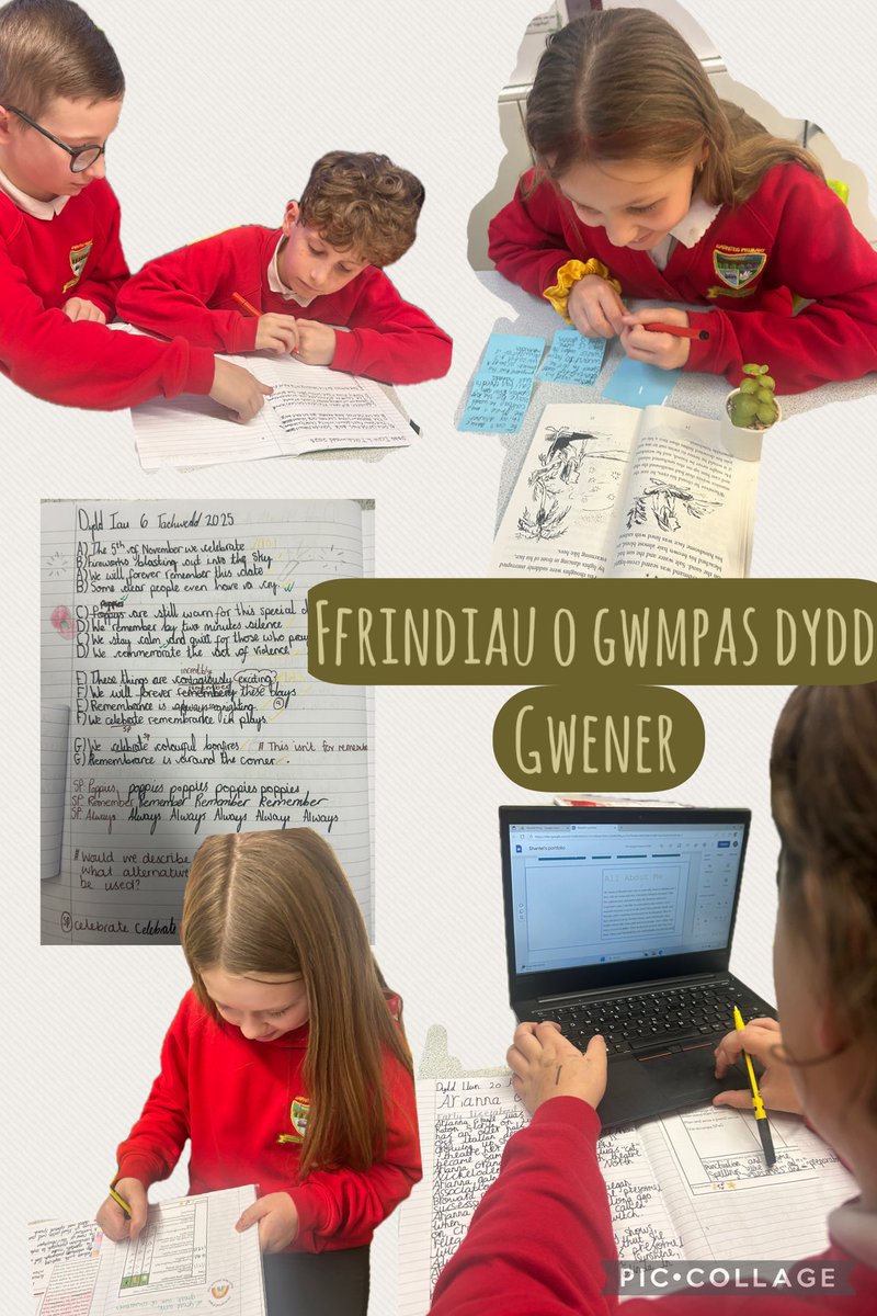 Ffrindiau o gwmpas Dydd Gwener hapus iawn! Llawer o gwaith heddiw, we have worked together to improve our work and reflect on our targets. We’ve also been independent learners taking responsibility for our learning with our new class text. <a href="/garntegprimary/">Garnteg Primary</a> 🌟 🚀 🪜