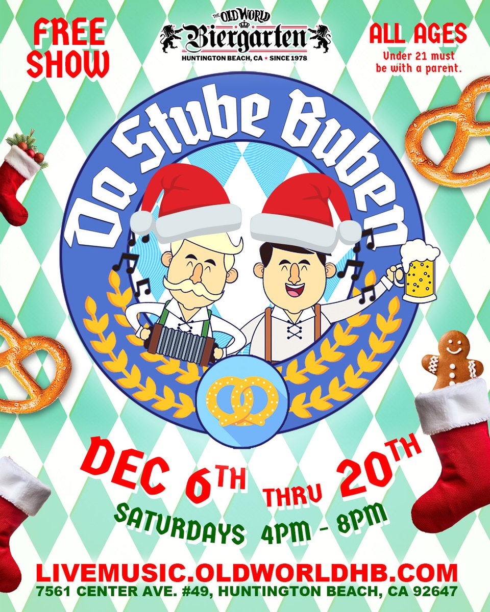 Biergarten at Old World HB tweet media