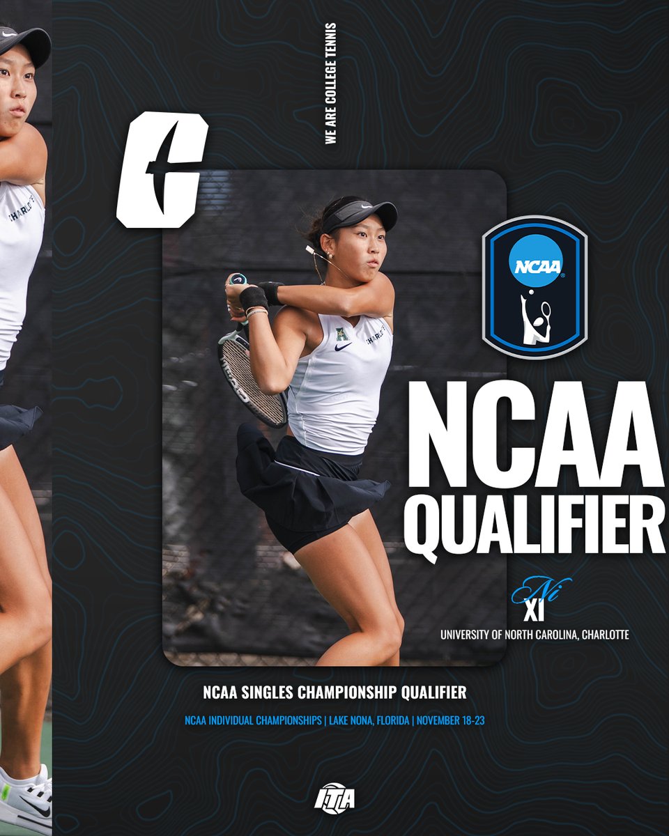 ITA_Tennis's tweet image. From Charlotte To Orlando 🛫

Ni Xi (@CharlotteWTen) has qualified for the 2025 NCAA Singles Championships by reaching the semifinals of the ITA Conference Masters!

#WeAreCollegeTennis | #ITAMasters