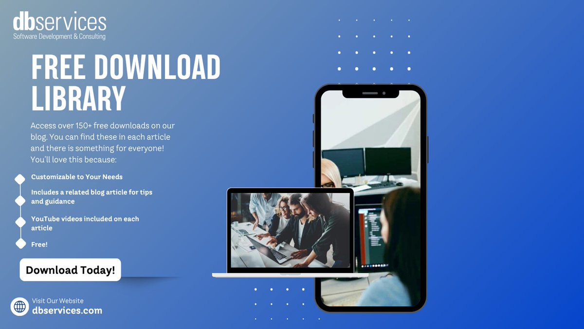 dbservices's tweet image. Want a quick win today?
Grab one of our free templates, sample files, or automation tools and boost your workflow instantly.
📁 Free downloads
⚙️ Quick-start tools
🚀 Productivity boosters

Start downloading → 🔗dbservices.com/blog/free-down…