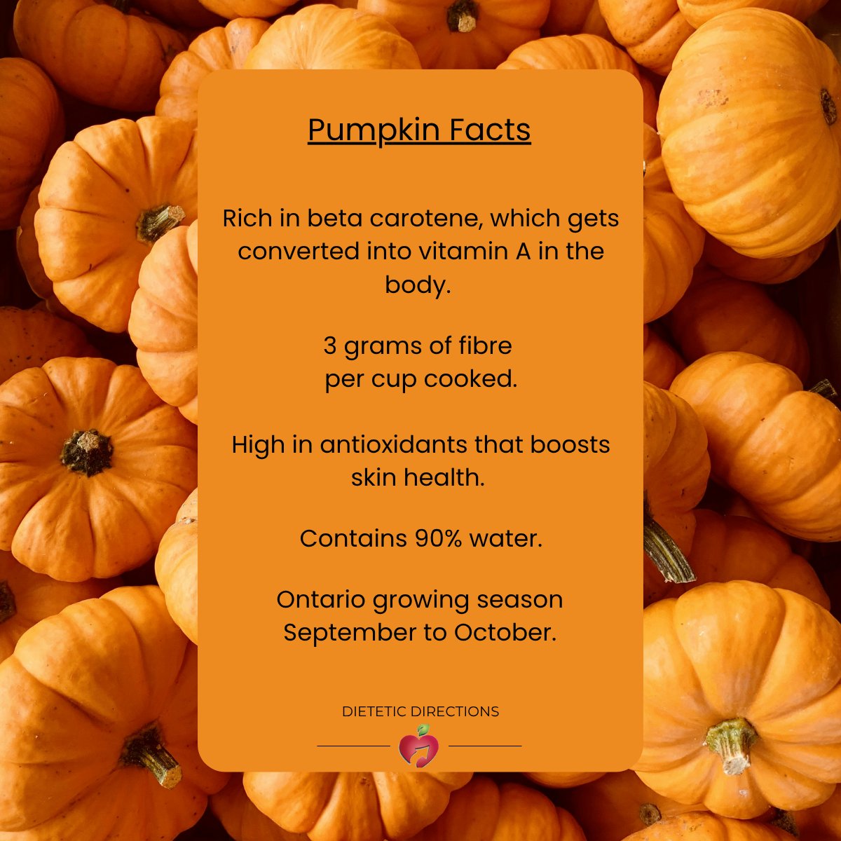 DAmbrosioRd's tweet image. #Pumpkins aren't just great for spooky decor, they're also packed with a variety of nutrients! Who knew? #FoodFacts #DidYouKnow