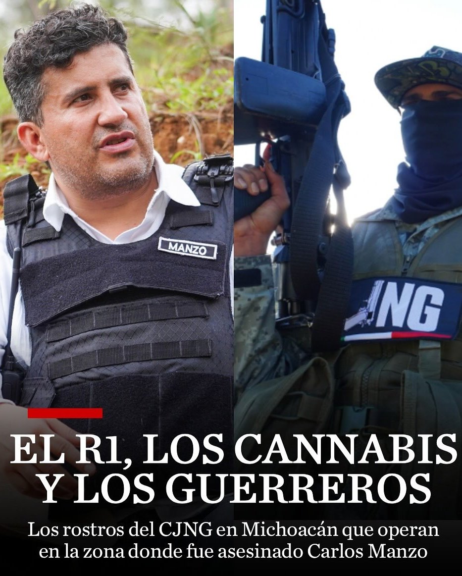 DonovanZarza's tweet photo. 🚨 El asesinato del alcalde de #Uruapan, Carlos Manzo, volvió a poner el foco sobre la presencia del CJNG en Michoacán. Su administración había encabezado operativos contra la organización, incluida la captura de líderes locales, lo que apunta a posibles represalias. https://t.co/e58j2We9nN