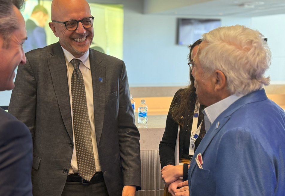 It was a pleasure to join such a distinguished panel discussion on understanding today’s antisemitism at the <a href="/BSQAorg/">Blue Square Alliance Against Hate</a>’s Sports Leaders Convening with Michael Masters (<a href="/Official_SCN/">Secure Community Network</a>), <a href="/AdamL/">Adam Lehman</a>, and <a href="/JGreenblattADL/">Jonathan Greenblatt</a>. Thanks to Bob Kraft for putting this important panel together and