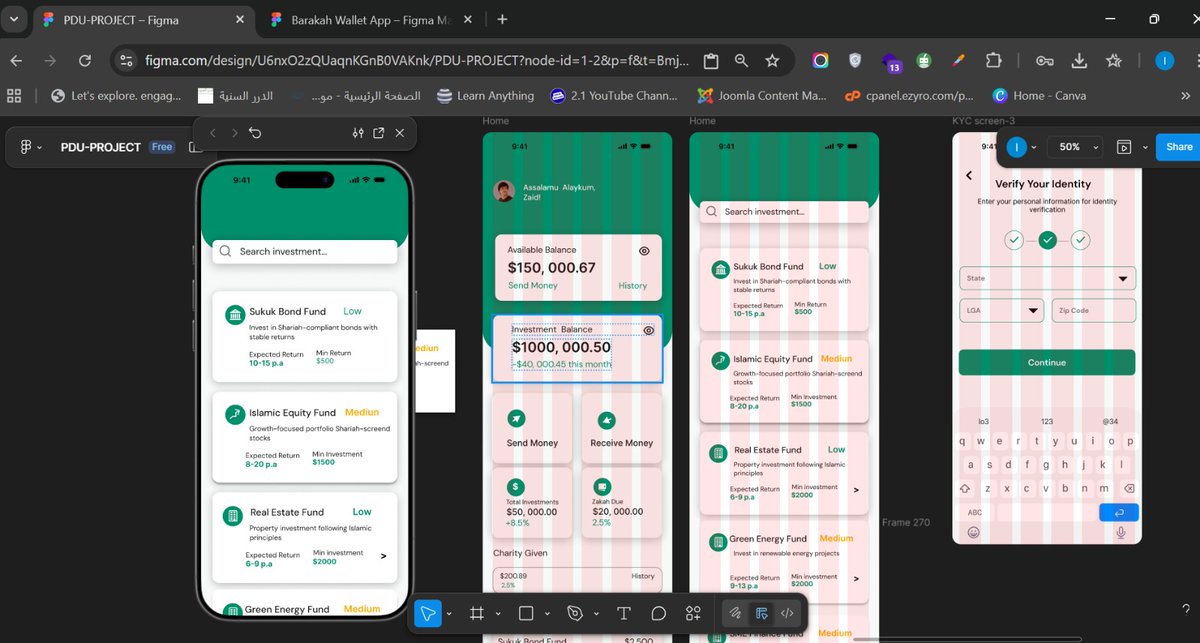 uthman_umar_'s tweet image. Day 13

It&apos;s still the high fidelity design of the project I&apos;m currently working on. 
It has been an interesting day reaching this milestone.

Morayo 10,000 Nigerians Gumbody NoSignOfWeakness  #UIDesign #30DaysChallengeWithPDU