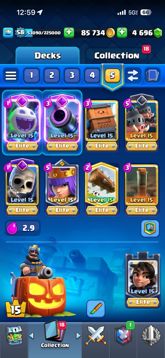 TonyCuellar7's tweet photo. @JuicyCR_ Piggies EQ is my first maxed deck cmon! https://t.co/t0Myy8MzOS