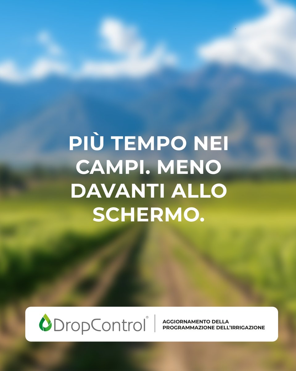 WiseconnEurope's tweet image. Programmare l’irrigazione non è mai stato così semplice: con il nuovo aggiornamento di #DropControl hai tutto in un unico flusso chiaro e intuitivo, per lavorare meglio e dedicare più tempo al campo💧🌱 Scopri come👇