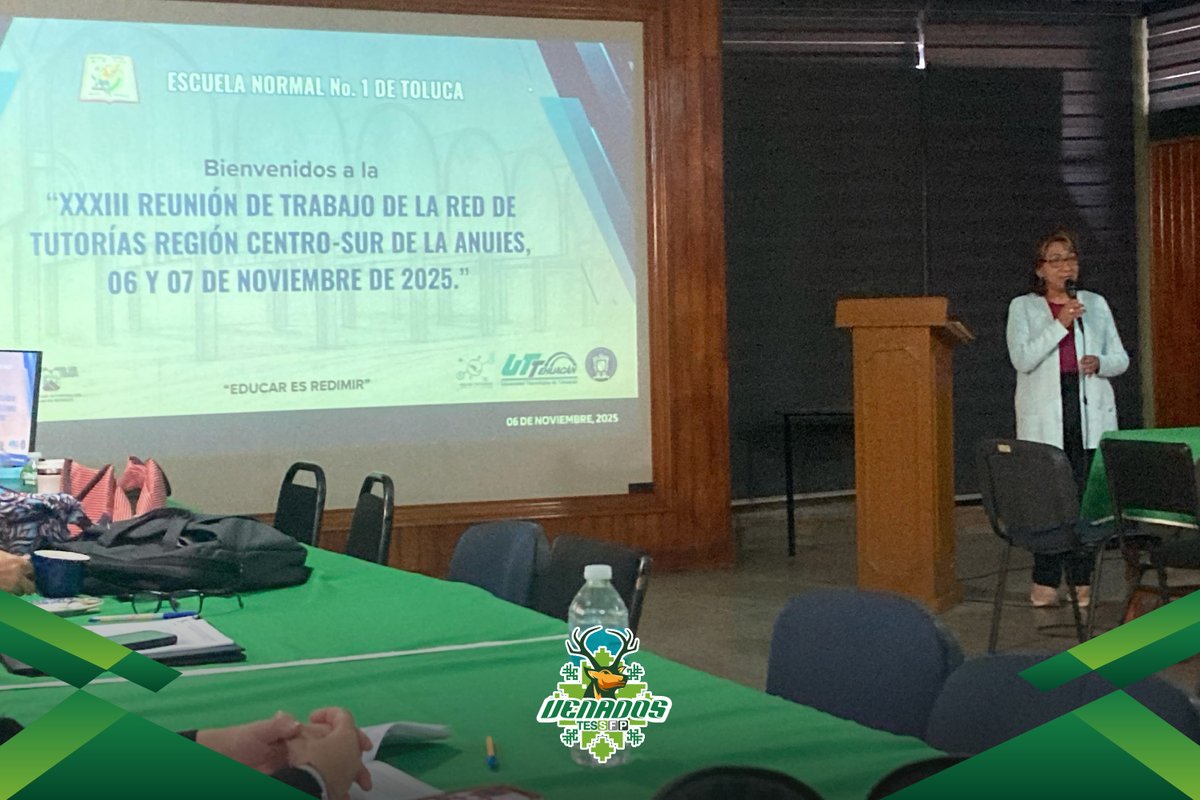 TESSFP_Edomex's tweet image. 📚 Nuestro psicólogo institucional, Irving Cándido Hinojosa Sánchez, participa en la XXXII Reunión de Trabajo de Tutorías Región Centro Sur de la ANUIES.
Fortalecemos la labor tutorial y el acompañamiento académico en el #TESSFP 💪🎓
#TecNM #ANUIES #EducaciónIntegral