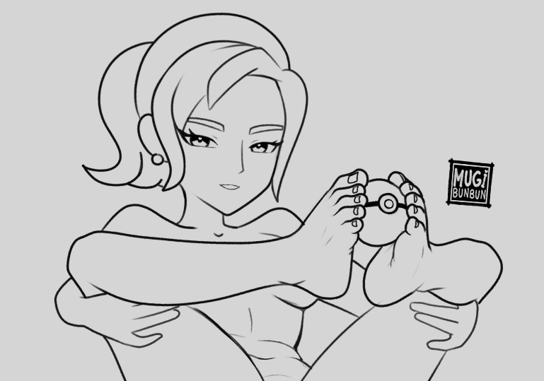 Back when pokemon scarlet and violet came out I had a huge crush on the Paldea Mom😳 these are some unfinished doodles