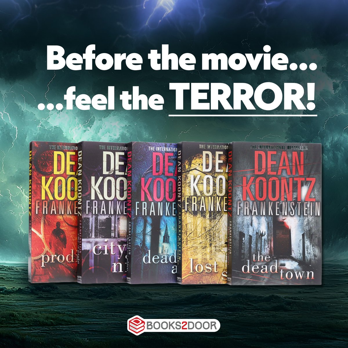 📚😱 Before you watch the movie... feel the TERROR, with the books that started it all! 🎬👻🔥

Shop Now: books2door.com/products/frank…
 #Frankenstein #Books2Door