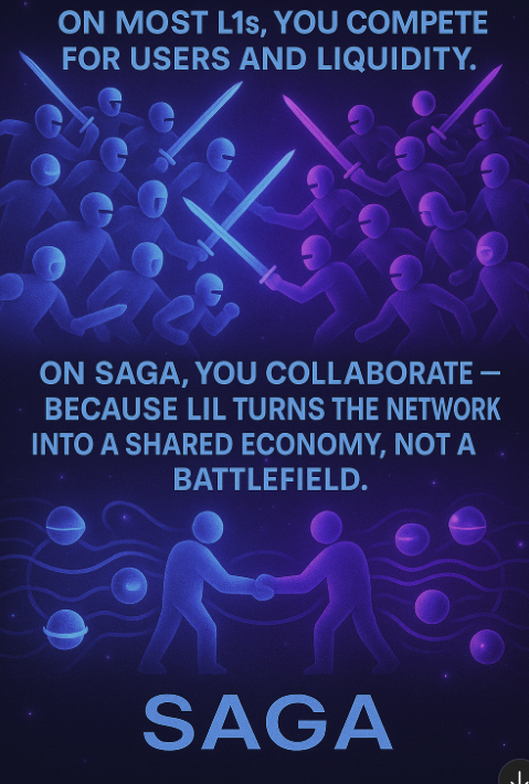dApps on Saga don’t compete for throughput.
They scale horizontally across infinite chainlets.
Every project gets mainnet-grade performance from day one.