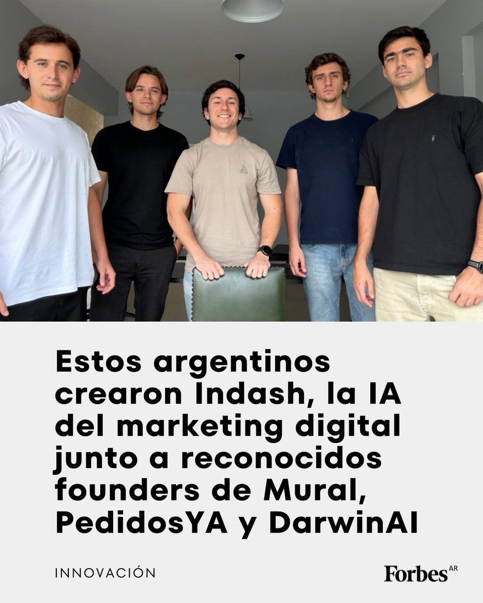 Indash es una plataforma colaborativa que integra las necesidades de influencers, creadores de contenido y marketing empresarial se posiciona como la nueva forma de co-creación en el mundo de las redes.

🔗Leé más en la nota de <a href="/pablowahnon/">pablowahnon</a> en nuestra web: forbesargentina.com/innovacion/est…