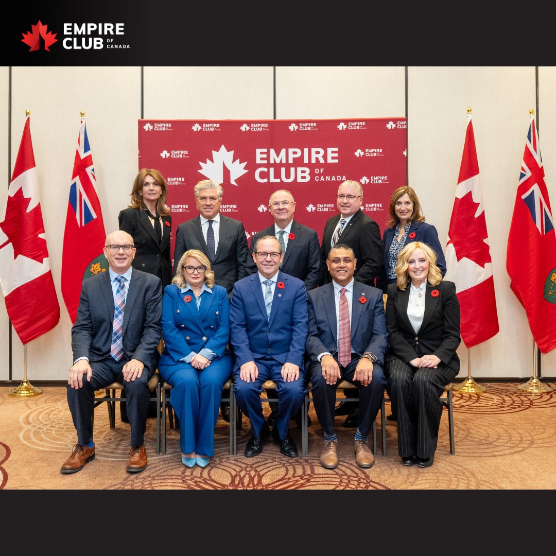 Empire_Club's tweet image. ICYMI | Yesterday, the Empire Club of Canada welcomed Hon. Doug Downey, Attorney General of Ontario

Watch the full event here: hubs.la/Q03Sd_ny0

Link to photo album: hubs.la/Q03SdTGS0

#DougDowney #AttorneyGeneral #OntarioCourts #OntarioJustice
