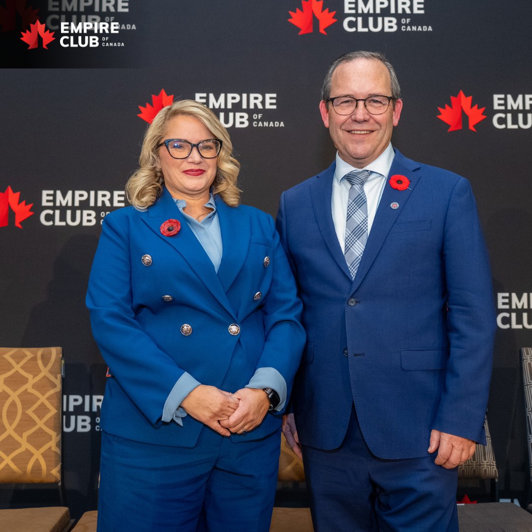 Empire_Club's tweet image. ICYMI | Yesterday, the Empire Club of Canada welcomed Hon. Doug Downey, Attorney General of Ontario

Watch the full event here: hubs.la/Q03Sd_ny0

Link to photo album: hubs.la/Q03SdTGS0

#DougDowney #AttorneyGeneral #OntarioCourts #OntarioJustice