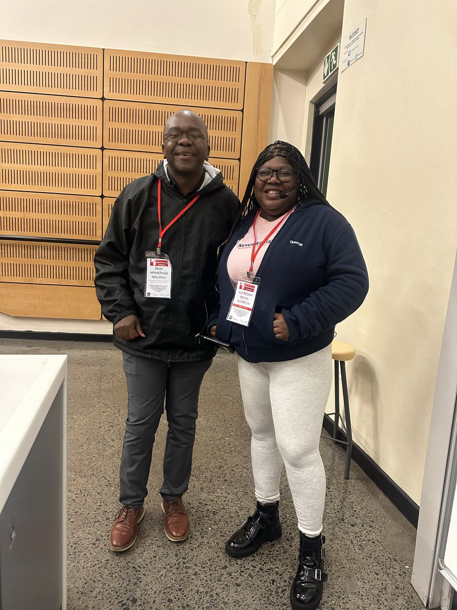 I was excited to see Prof. Mpathisi Ndlovu one of the <a href="/JournoTECHworld/">JournoTECH</a>  community members, after my session at the <a href="/AIJC_Conference/">African Investigative Journalism Conference</a> 2025 at Wits Centre for Journalism  in South Africa. It was a pleasure to see him attend my session. 

He was one of the first lecturers  selected