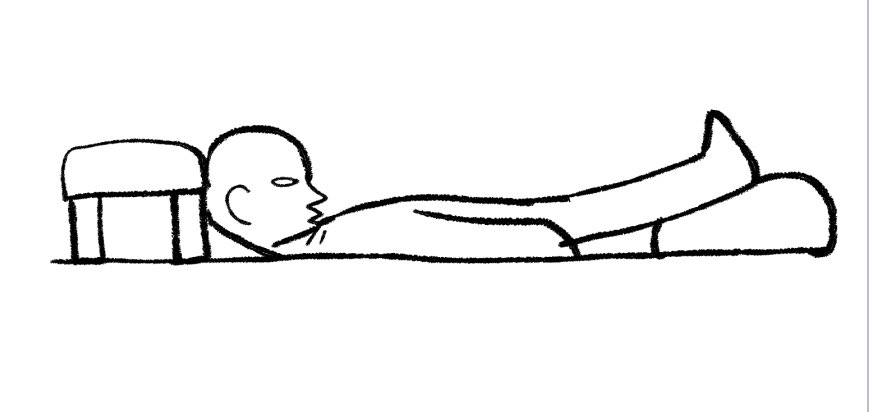 昨日気付いたらやばい寝方して
首が痛すぎる