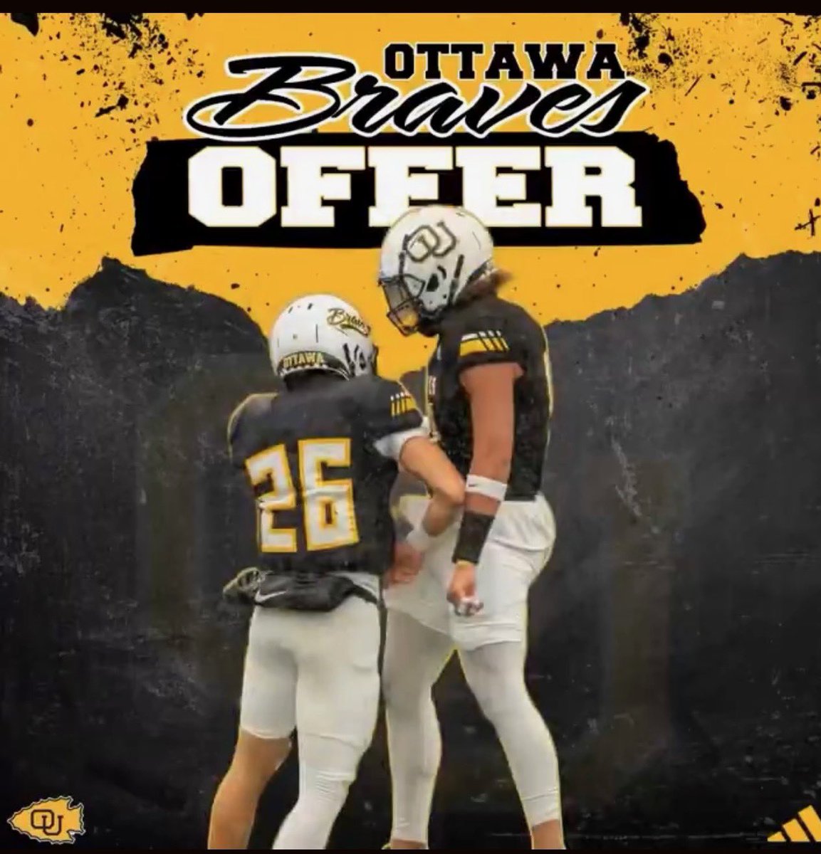 #AGTG Blessed to receive an offer from Ottawa University!!! <a href="/EngmanHayden/">Hayden Engman</a> <a href="/CoachAlexHaynes/">Alex Haynes</a> <a href="/DamondTalbot/">Damond Talbot</a> <a href="/DraftDiamonds/">Draft Diamonds ™️</a> <a href="/Coach_Guice/">Myrick Guice</a> <a href="/Theondre92/">Coach C. Brown</a> <a href="/tulane63/">Chris Anderson</a> <a href="/CoachJohnsonVHS/">Coach Johnson</a> <a href="/79colt45/">Colt McDowell</a>