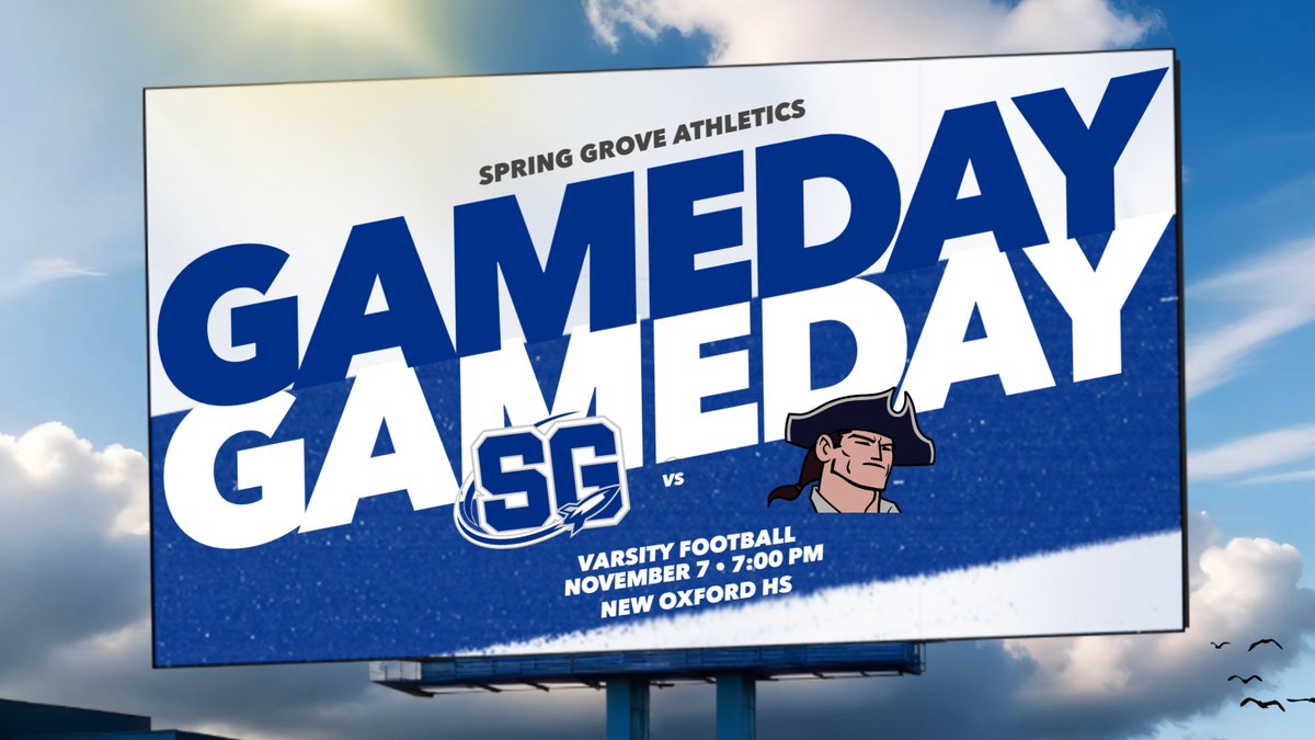 SGASD_Athletics's tweet image. Come out and support the Football team as they travel to New Oxford this evening in the quarterfinal of the @piaadistrict3 playoffs!!

📍New Oxford HS
⏰7:00 PM
 💵 ONLINE TICKETS ONLY - shorturl.at/nQNqI

#RocketPride