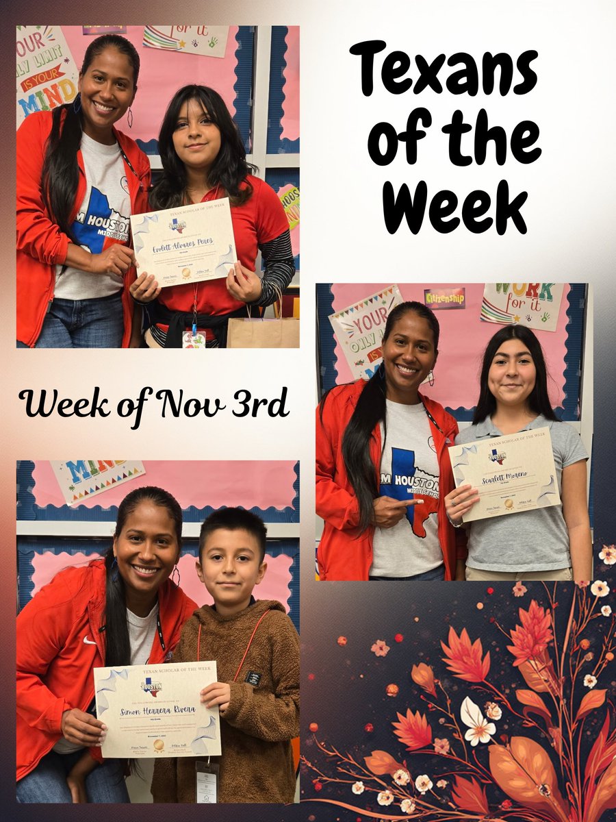 Sam Houston Middle School tweet media