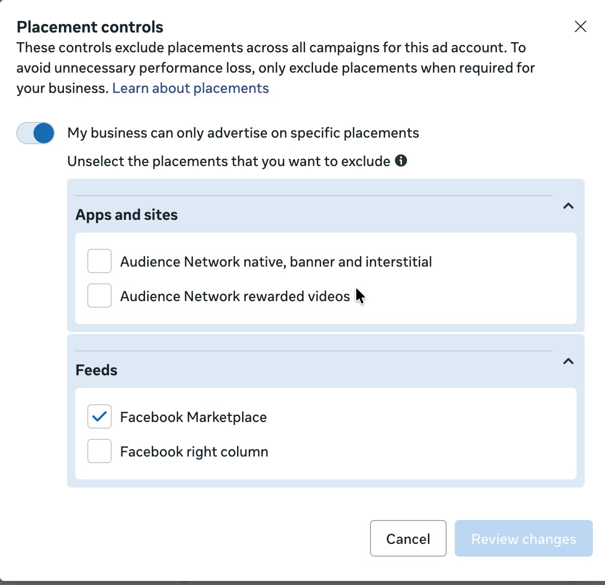sladex_'s tweet photo. @IstvanicMarin Did you had placement control settings enabled to exclude Audience Network? https://t.co/zknZ6PPUwV
