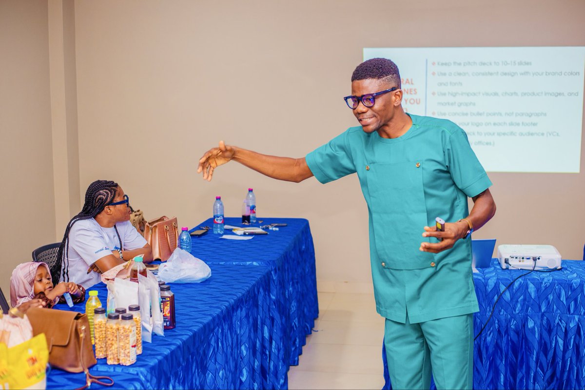mali_shiebila's tweet photo. Thrilled to have trained Agric MSMEs in Tamale under the KIC–AGRA Partnership Program! 
We explored BMC, SWOT, Business Plans, Pitch Decks, &amp; Financial Management , empowering agripreneurs to build stronger, scalable businesses. 
#Agribusiness #KIC #AGRA #Impac https://t.co/ARciSFLTFY