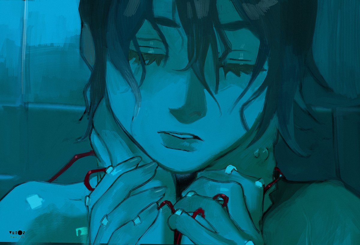 Veron_1411's tweet image. just a blue post