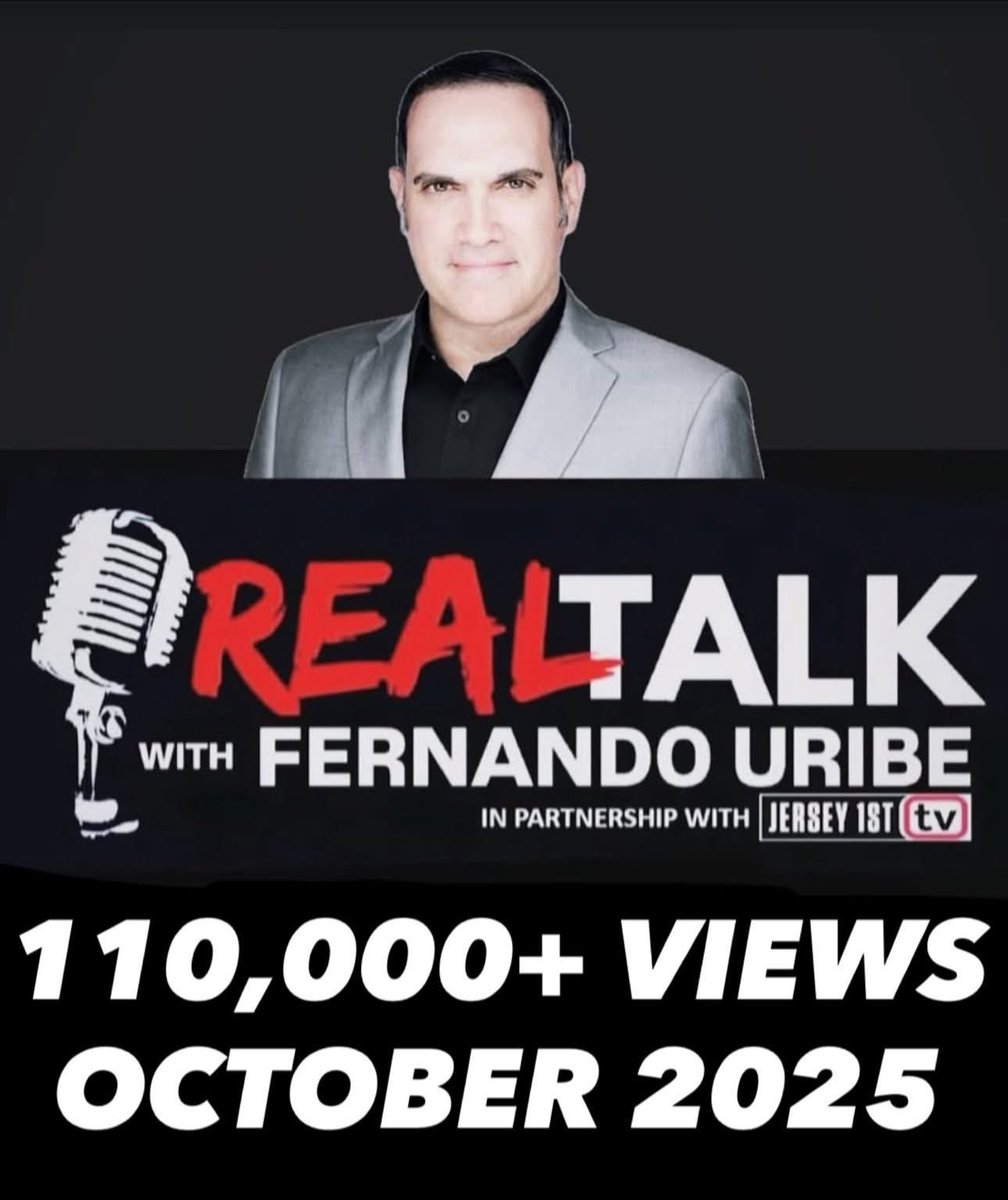 🔥10,000+ VIEWS THIS WEEK!🔥

Check out Real Talk With Fernando Uribe via <a href="/Jrsy1st/">Jersey 1st</a> at the links below as I speak with <a href="/Bridgewater_Twp/">Bridgewater Township</a> Mayor <a href="/MatthewMoench/">Matthew C. Moench</a> 

We spoke about everything concerning Election 2025 and more.

During "Final Thoughts”, I am happy to discuss the joy of