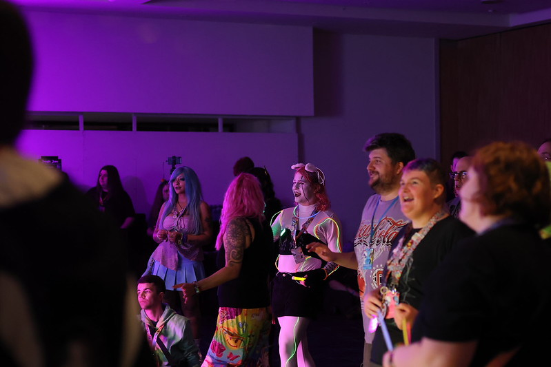 So awesome to be reminded of the awesome nostalgia of <a href="/UKPonyCon/">UK PonyCon ‘Adventure Awaits’</a>! I was captured (looking as awkward and out of place as I always do) along with others, having an awesome time at the concerts!

On Friday, I'm the guy with the purple Coca Cola shirt... 1/2