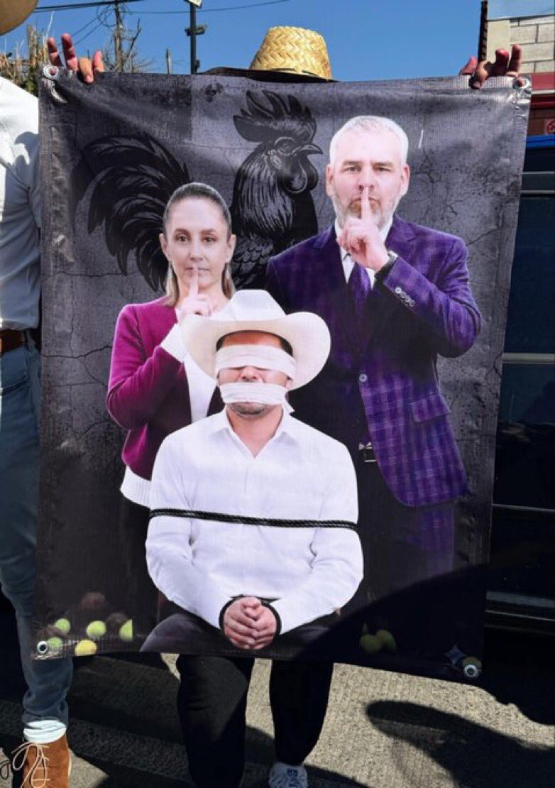 <a href="/acostanaranjo/">Guadalupe Acosta Naranjo</a> Apoyo total a Michoacán, no podemos , no debemos permitir que nos estén matando por pensar diferente o alzar la voz. 
#JusticiaCarlosManzo 
#ACarlosManzoLoMatoElEstado
 #MorenaEsCrimenOrganizado