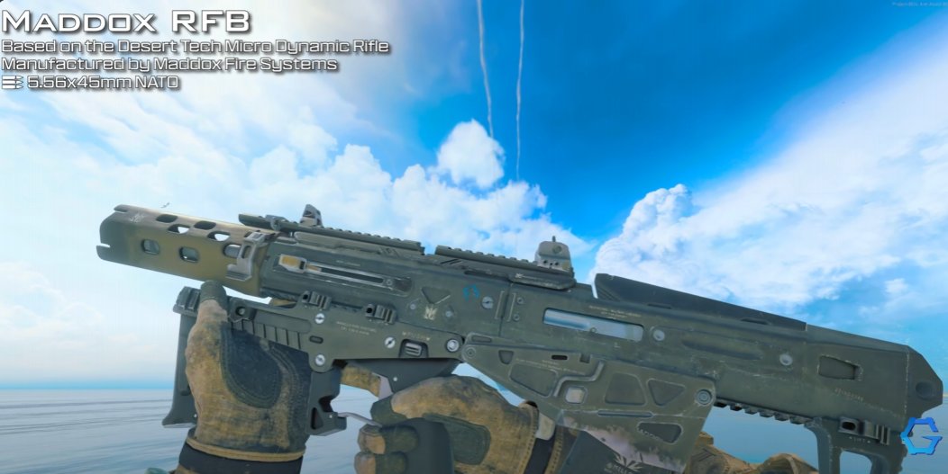 GForceGordon's tweet image. Nerding out time! Almost all the prestige attachments in BO7 are made by MFS and have a very familiar logo. That's right, they are all made by the same manufacturer as the Maddox RFB from BO4, so MFS stands for Maddox Fire Systems!