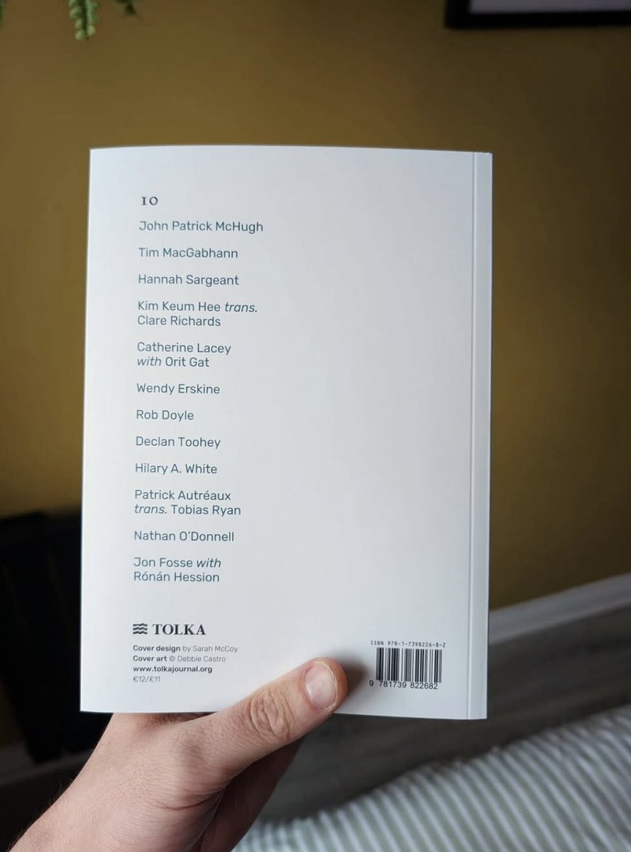🪩Our tenth issue is here 🪩
It is chock full of incredible writing and we can’t wait for you to read it 🩶
Pre-orders will start shipping from Monday and we are launching on Friday 5 December at <a href="/MoLI_Museum/">MoLI – Museum of Literature Ireland</a>  — more details very soon 🎈