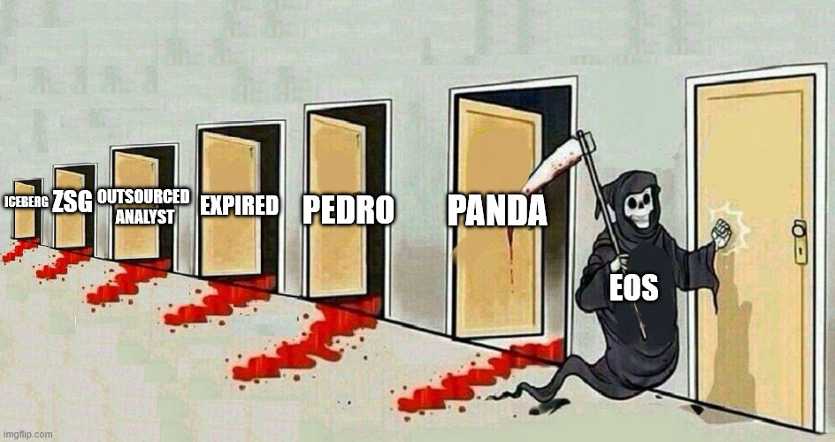 $EOSE

A moment of silence for all the fallen Eoseland bears -  who shorted bravely, but lived shortly.

Gone but not forgotten... 🕯️