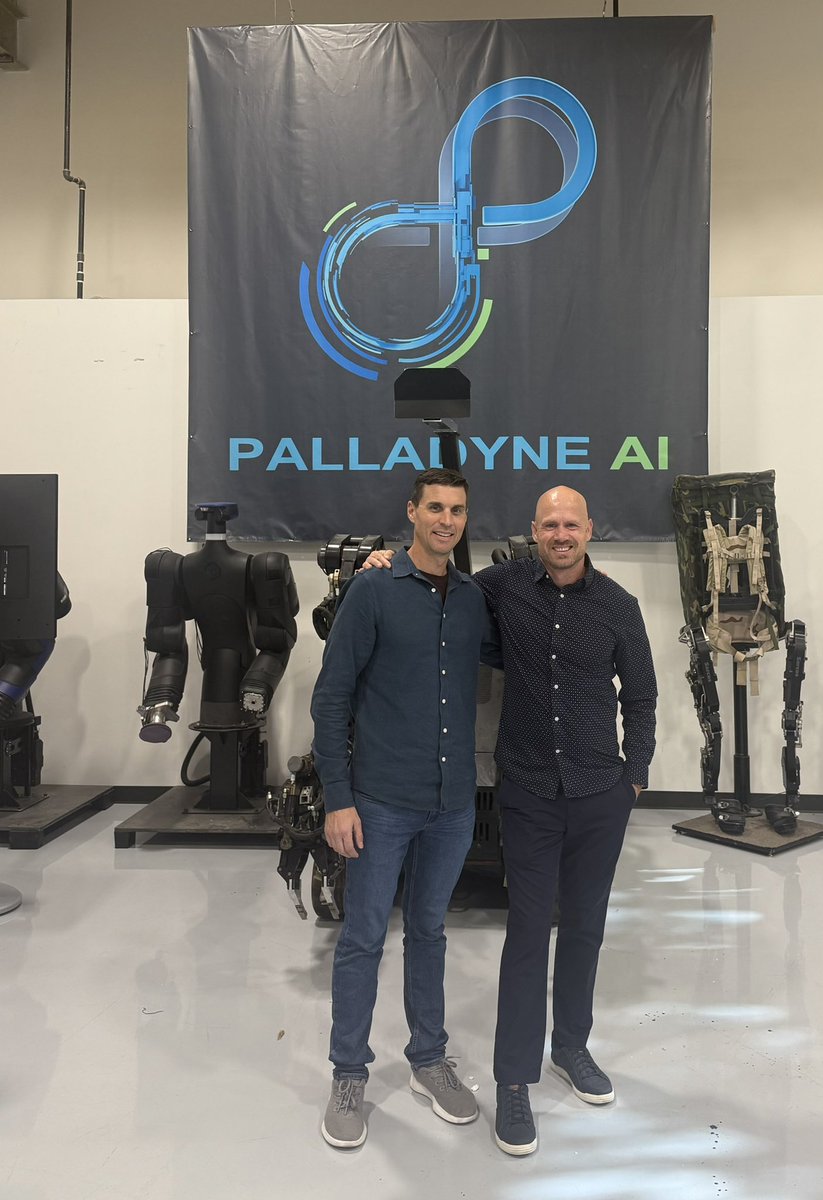 jacobandra's tweet image. I enjoyed visiting the Palladyne AI headquarters yesterday. This company is developing really cool AI interfaces for robotics systems. There is a natural synergy between them and Talbot West. They optimize production, we optimize company-wide systems and processes. #ai #ml