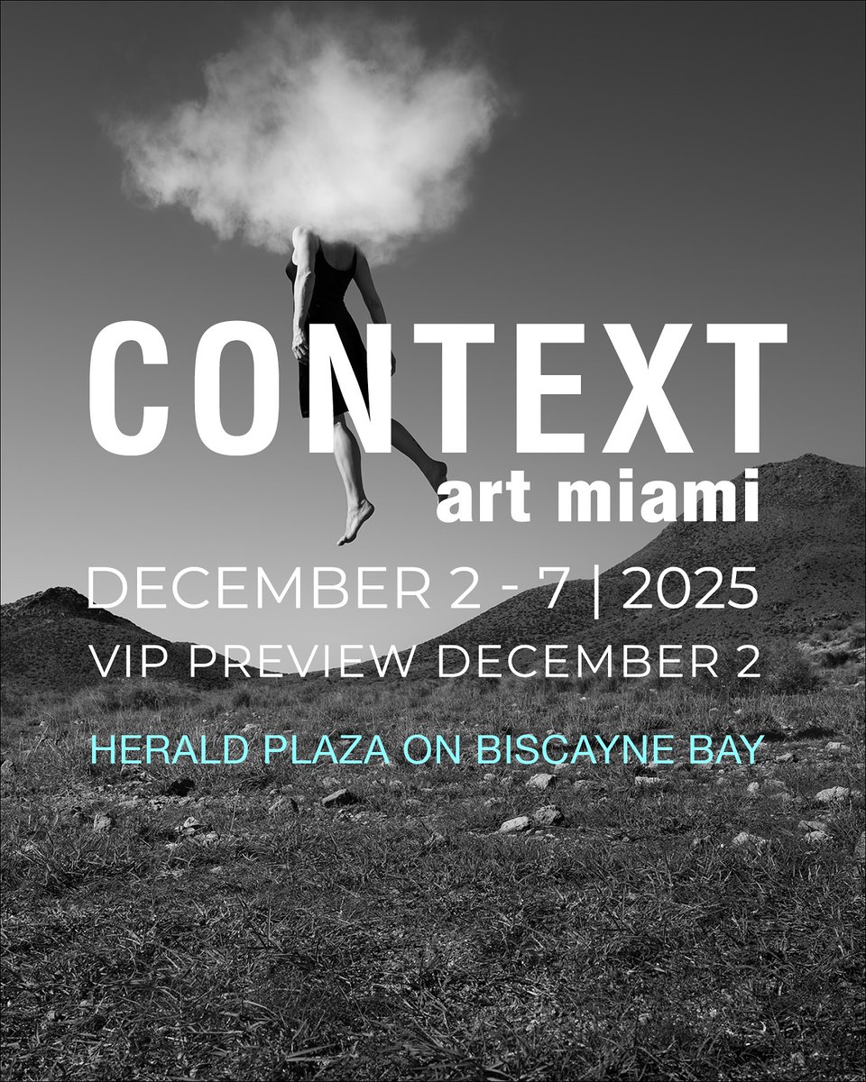 #MiamiArtWeek --> Mark your calendar for December 2–7, 2025, and immerse yourself in the world of rising and mid-career artists at CONTEXT Art Miami, taking place beside sister fair Art Miami during Miami Art Week. <a href="/artmiamifairs/">Art Miami Fairs</a> 
themiamiartscene.com/event/context-…