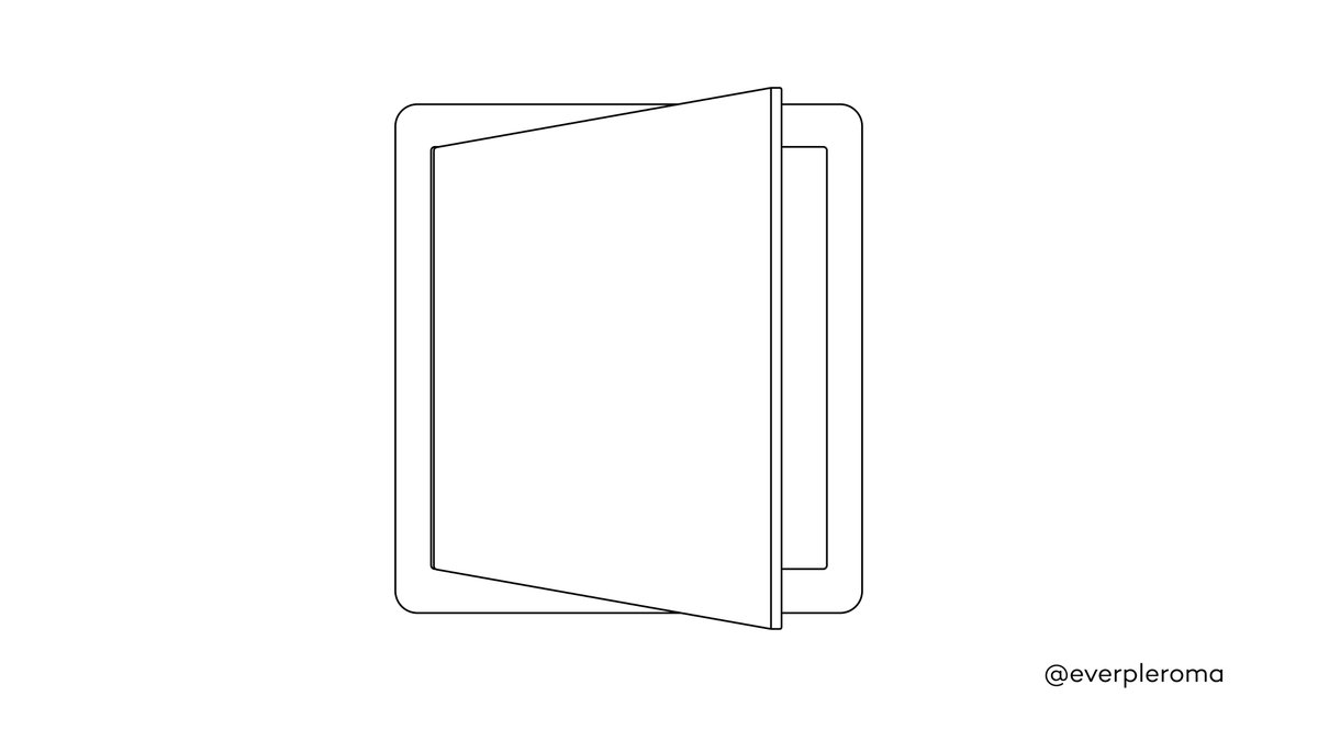 everpleroma's tweet image. Happy new week!

Yes, it&apos;s a safe. (My puns are not safe, however... I&apos;ll see myself out).

This was a super fun one, building all the details piece by piece: the dial, the hinges, and the thick door. 

Here’s the step-by-step illustration. 

Can&apos;t wait to add color to this!