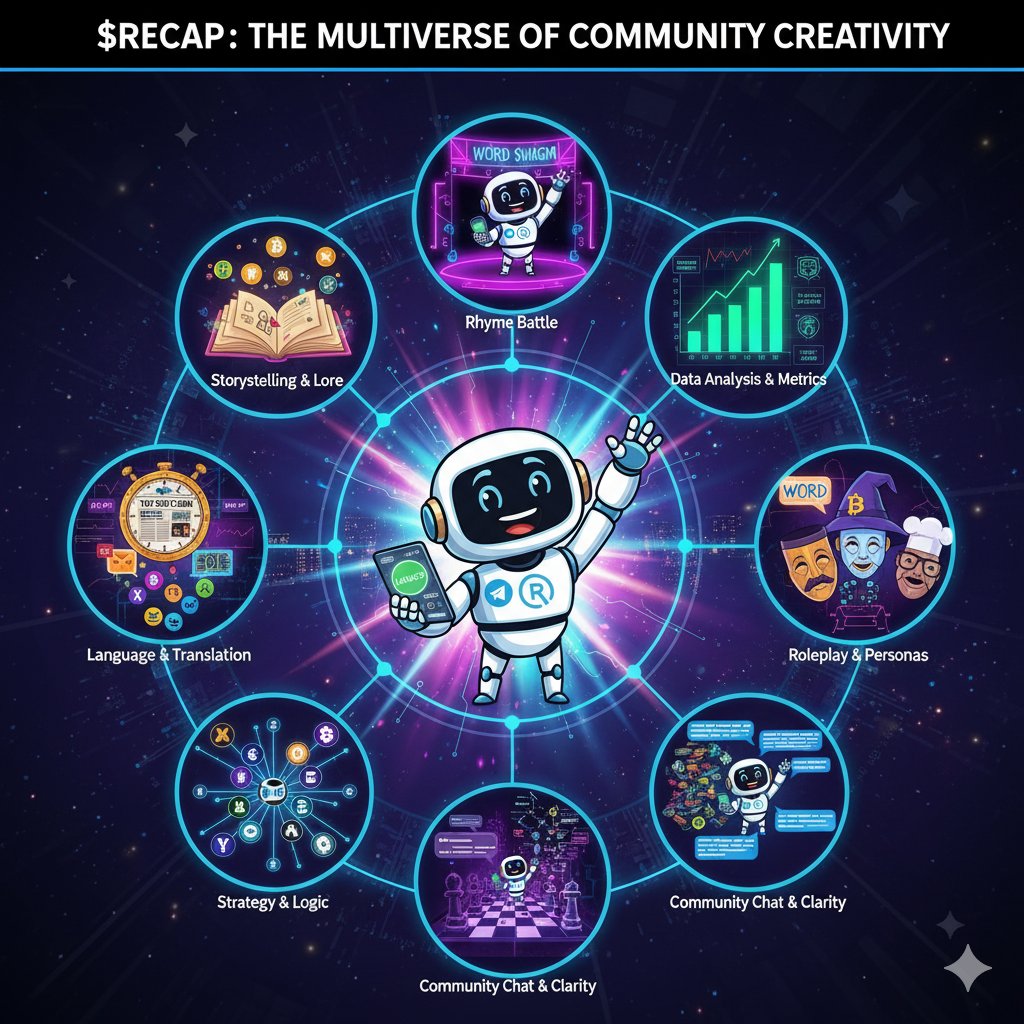 🤯 Your Chat Just Got ABSURD! 🚀

Meet $RECAP! The ultimate creative powerhouse for your community.

It delivers endless fun, wild role-playing, and deep project insights—turning every chat into an adventure.

Interact. Create. Infinite Possibilities.

<a href="/RecapThisBot/">$RECAP 🤖</a>