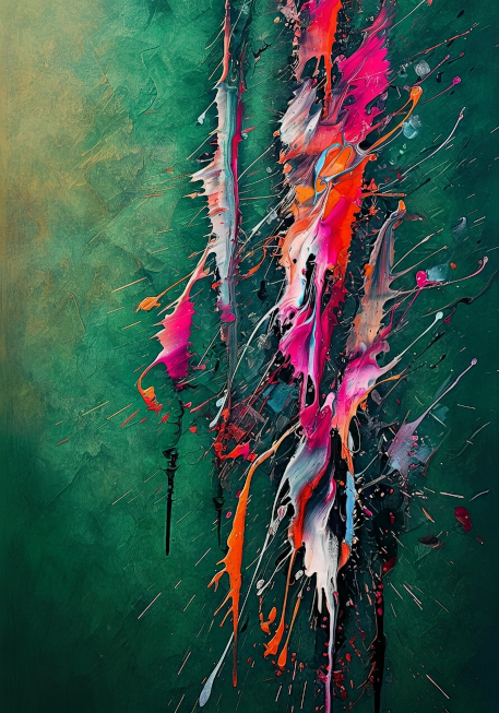 MidnightworksA's tweet photo. The deep green keeps a secret. A brief, violent whisper breaking the surface. Then silence.
#AbstractArt #abstractpainting #digitalart #AIart #NFTs #Colors #chaos https://t.co/fQpQHI1VgQ