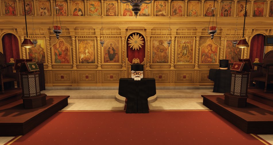 FatherSpiros's tweet photo. On 7/11/2025, I had the honor of visiting the Ecumenical Patriarchate and meeting His All-Holiness Ecumenical Patriarch Demetrios. In a spirit of respect, I presented a miter and patriarchal engolpia, receiving his paternal blessings. https://t.co/2N99m8CXn4