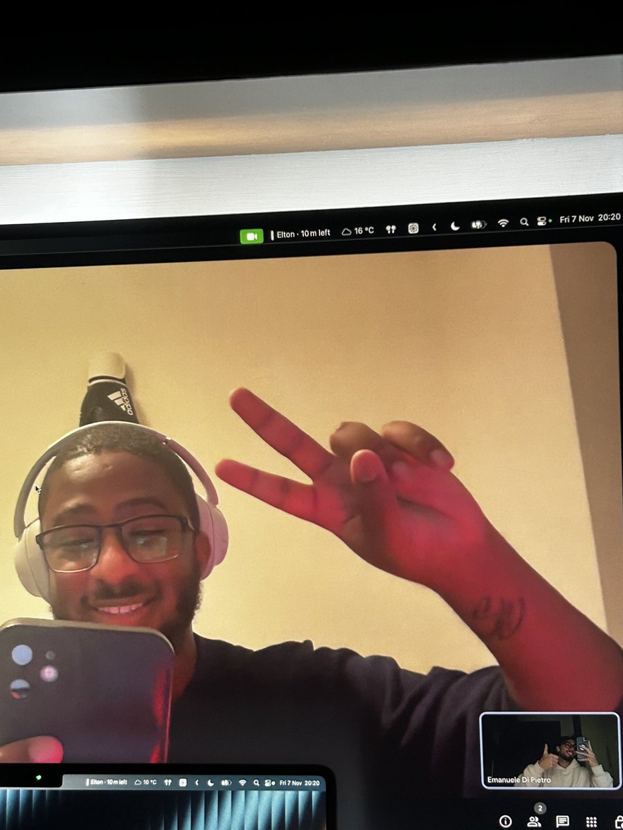 Just finished a call with this hero <a href="/imhslva/">Helton</a> 

It was so nice exchanging life stories, and X doesn’t stop surprising me.

You think you’re alone and then you have people with the same journey and same aspirations as you

Truly blessed for this community 🙌