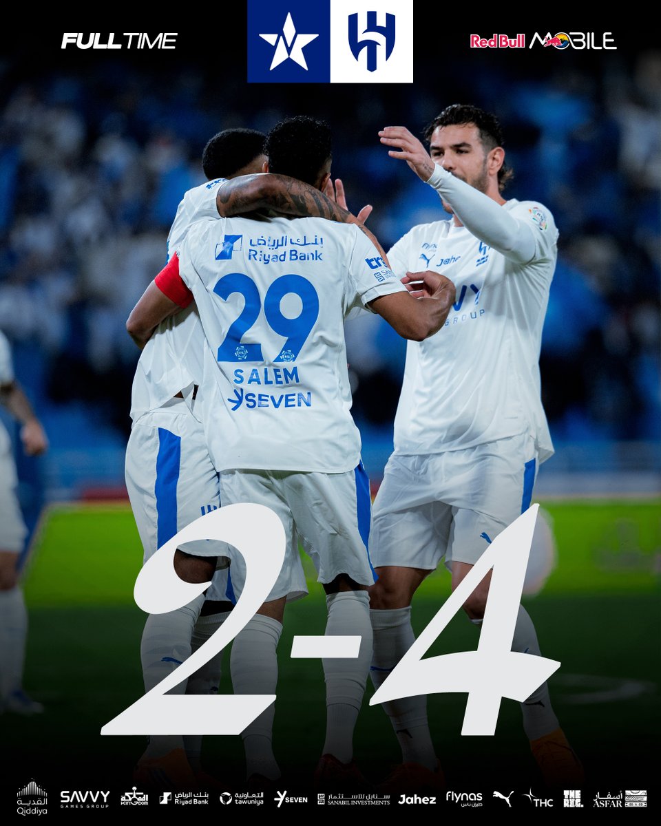 Full-time ⏱️💙
Another win in Roshn ✅