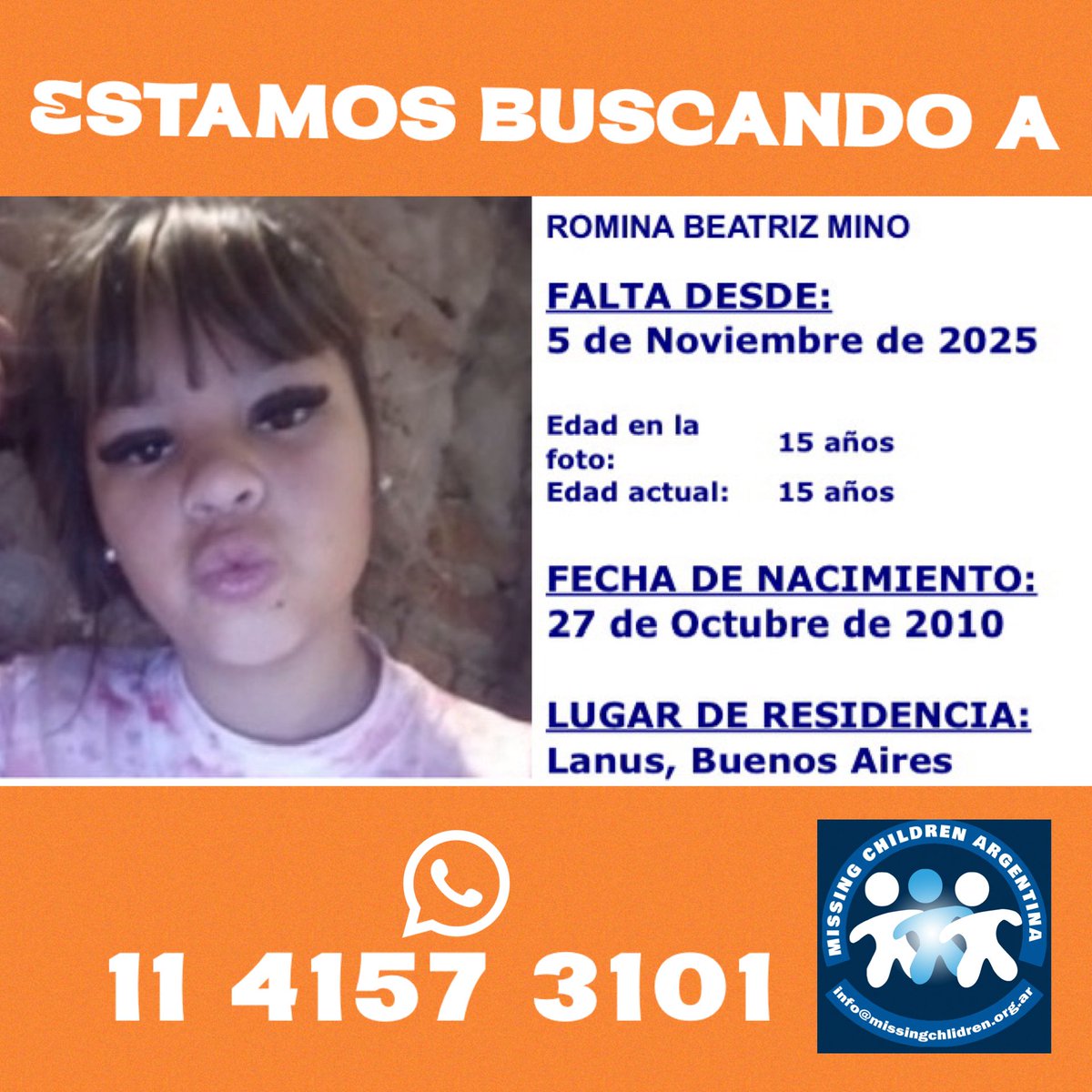 banderablancaMC's tweet photo. Gracias por compartir
Gracias por prestarnos tus ojos

#conloschicosno 
#chicosperdidos 
#pormaschicosencontrados 
#missingchildrenarg https://t.co/kemV5UEei5