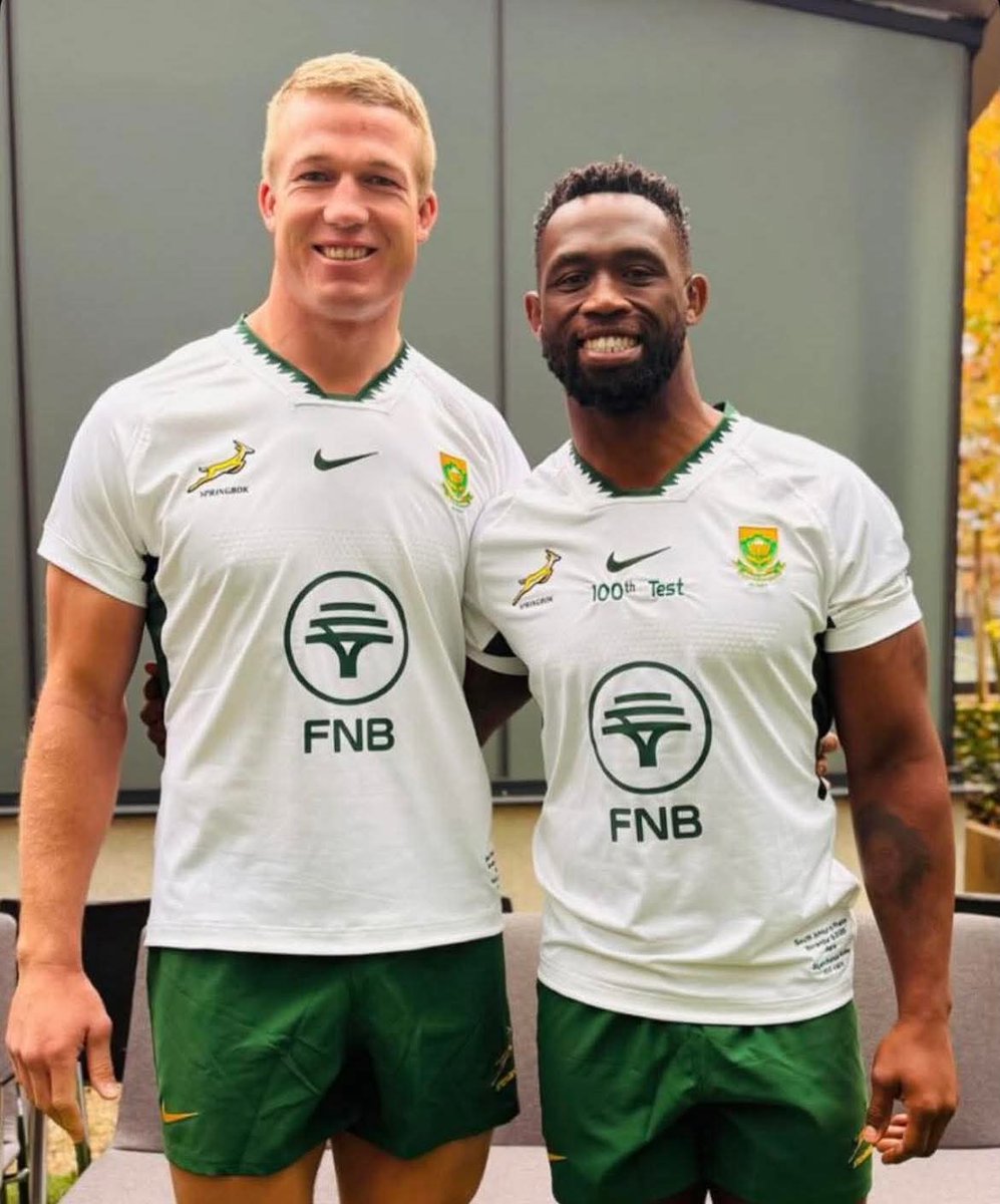 Just a photo of the greatest flanker combination in the history of international rugby ❤️🇿🇦