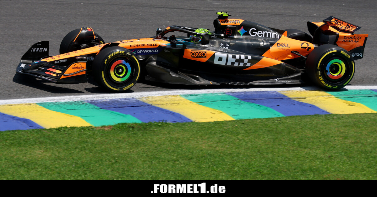 formel1_DE's tweet image. Formel 1 Sao Paulo: Lando #Norris erobert die #Sprint-Pole vor Kimi Antonelli #F1 #BrazilGP !B mst.site/iMtgu